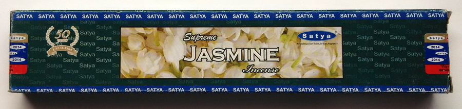 Жасмин суприм Jasmine Supremel Satya аромапалочки Жасмин суприм Jasmine Supremel Satya аромапалочки