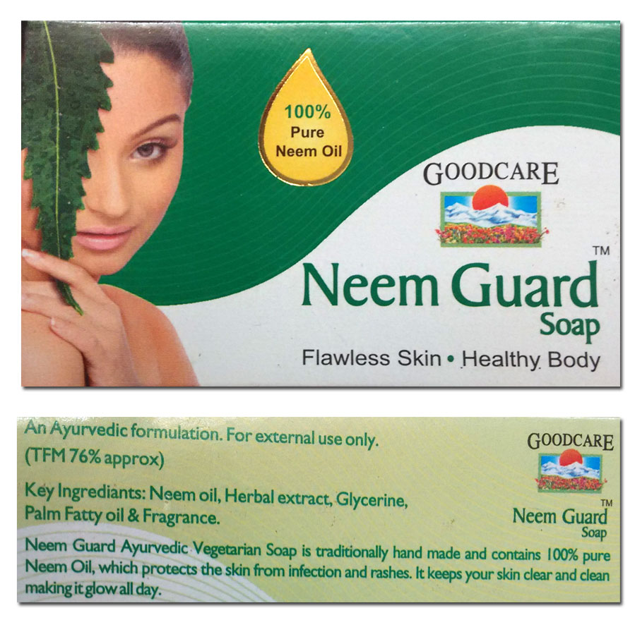 Аюрведическое мыло с маслом нима Nim Guard milo-nim-guard-ayurvedic-goodcare-163