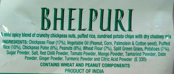 Bhel puri Bhel puri