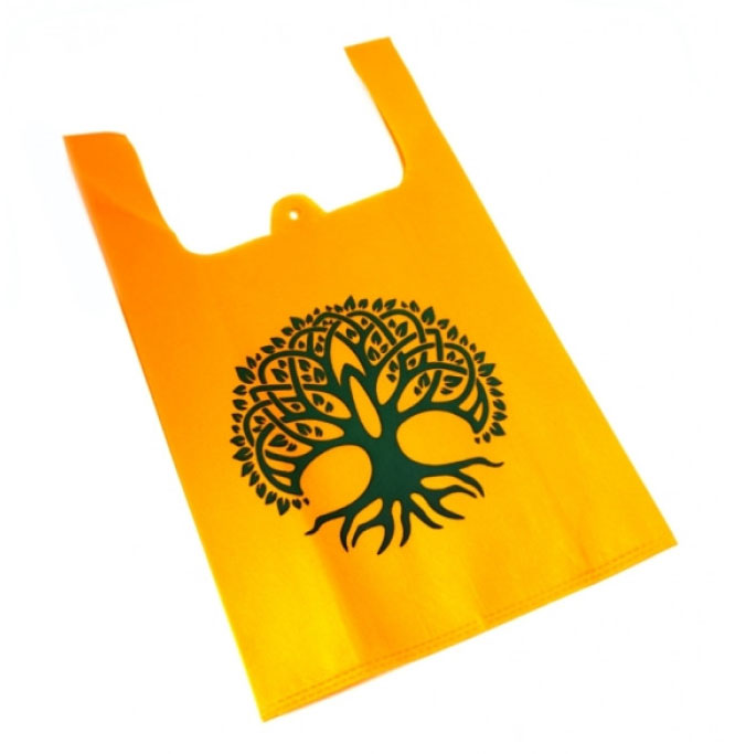 Еко сумка Дерево життя. Помаранчева