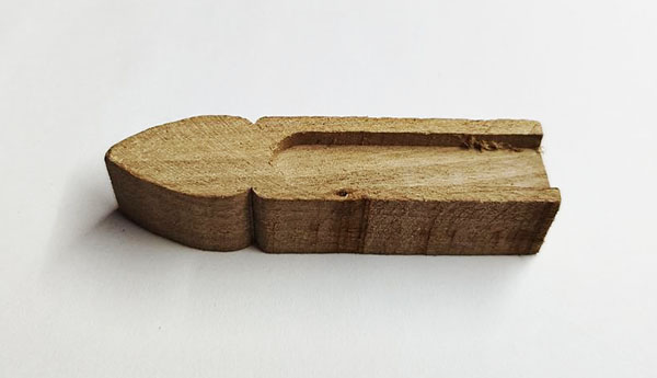 Штампік для тілаки дерев'яний