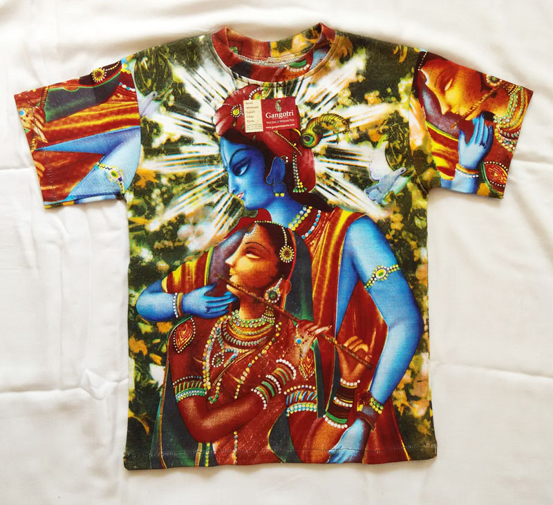 Радха-Кришна футболка
