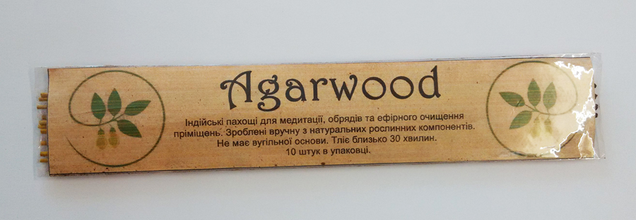 Agarwood. Premium incense sticks