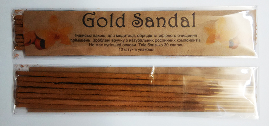 Gold Sandal аромапалочки 