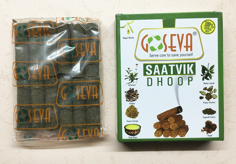 Saatvik dhoop. Дхупи на гною та гхі від захищених, брахманічних корів Saatvik dhoop. Дхупи на гною та гхі від захищених, брахманічних корів