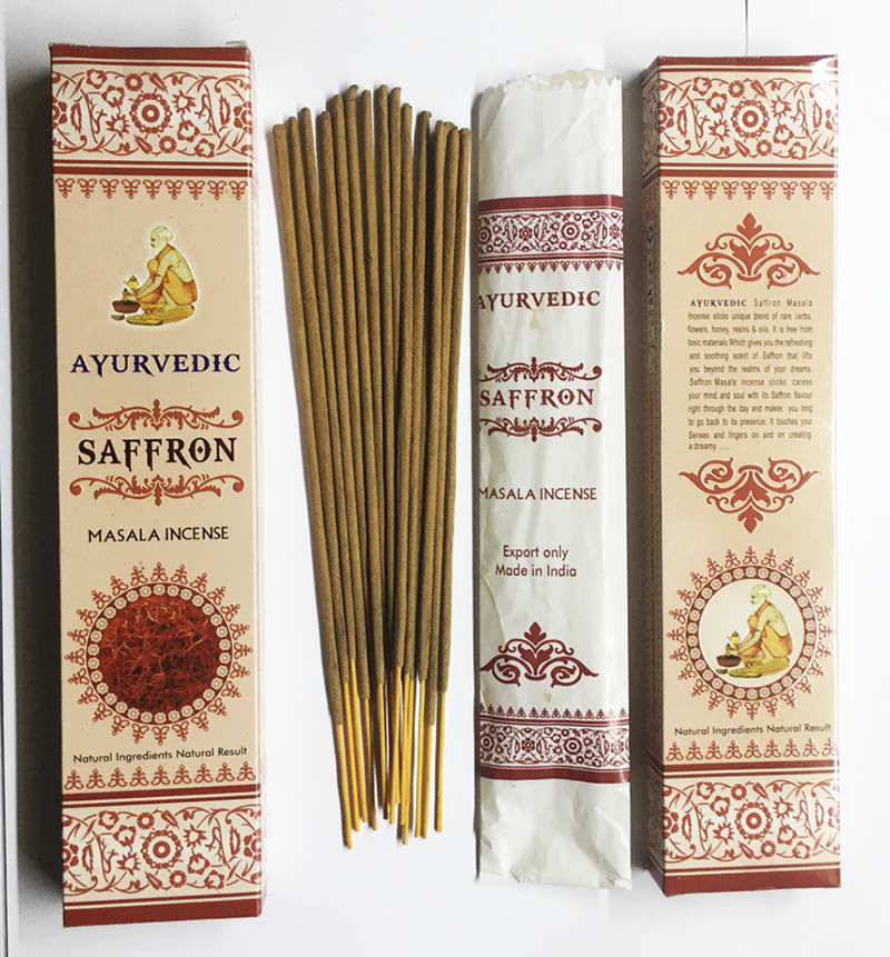 Шафран аюрведический Saffron ayurvedic masala incense