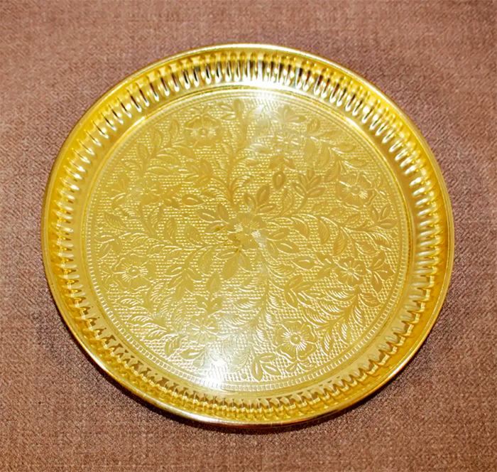 Таця дикоротивна для пуджі