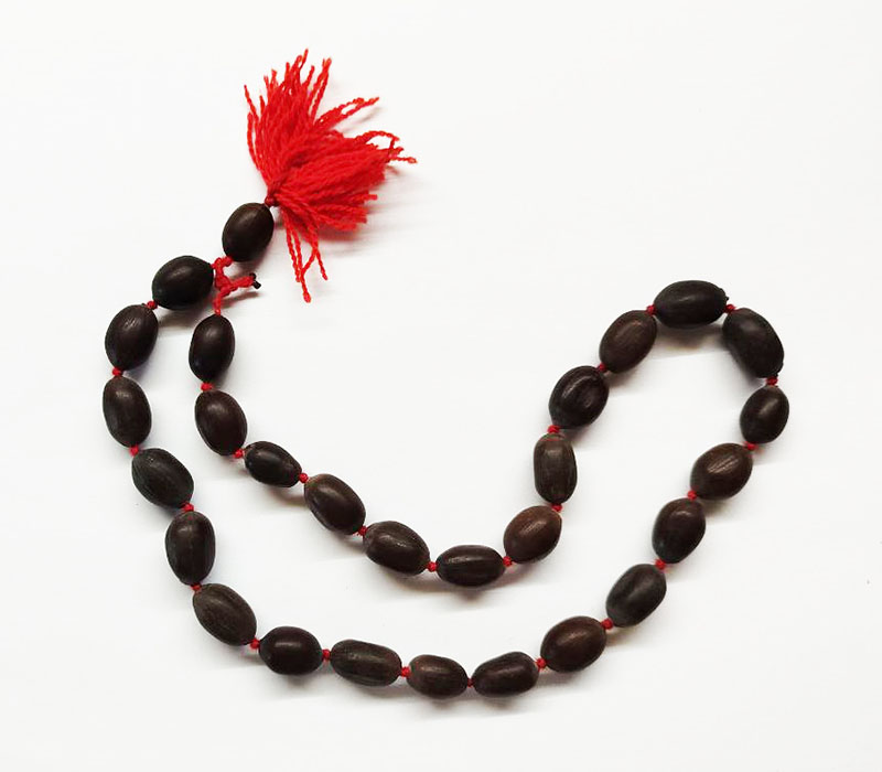 Вервиці з насіння лотосу 27 намистин