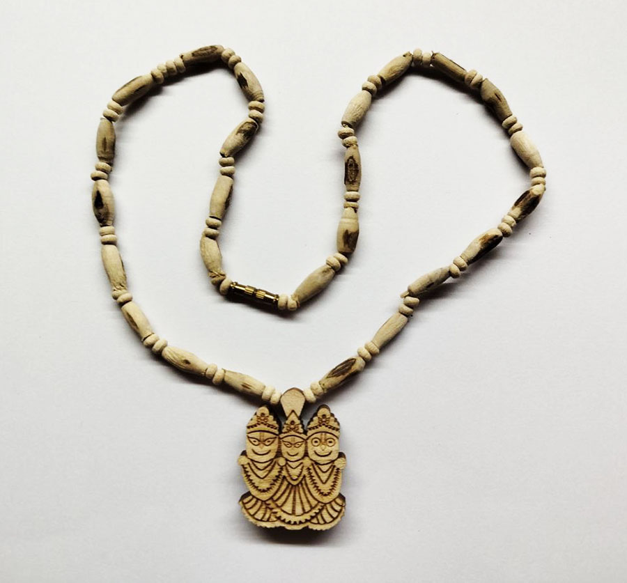 Jagannath Baladeva Subhadra kантхі-мала Туласі