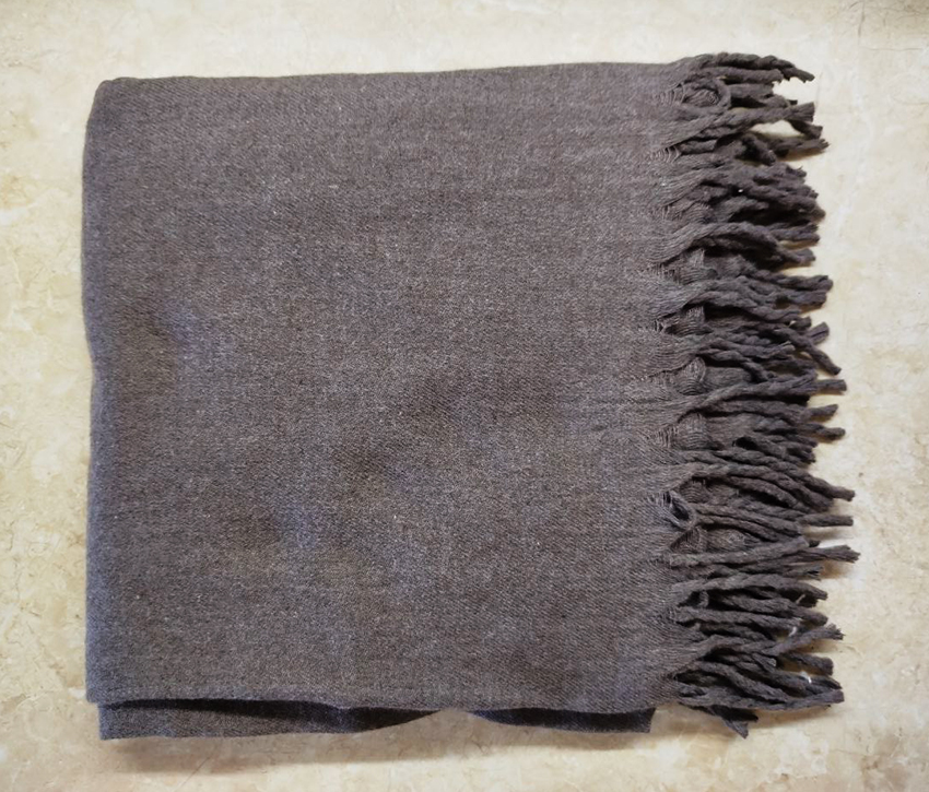 Чадар теплий, коричневий