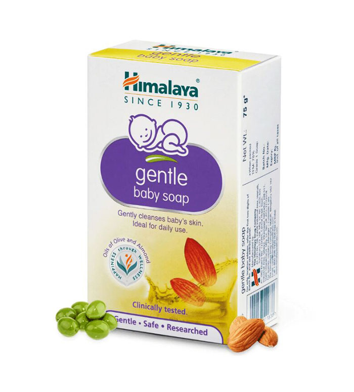 Ніжне аюрведичне дитяче мило Himalaya. Gentle baby soap