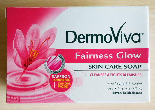 Аюрведическое отбеливающее мыло DermoViva с шафраном, куркумой и сандалом