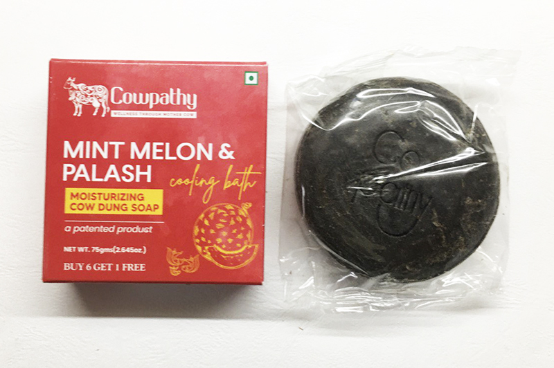 мило Cowpathy. Mint melon & Palash