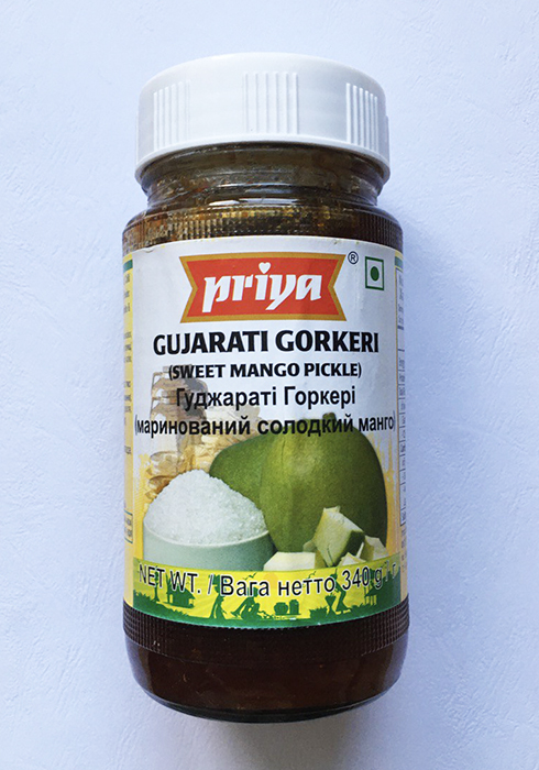 Манго пікл Gujarati