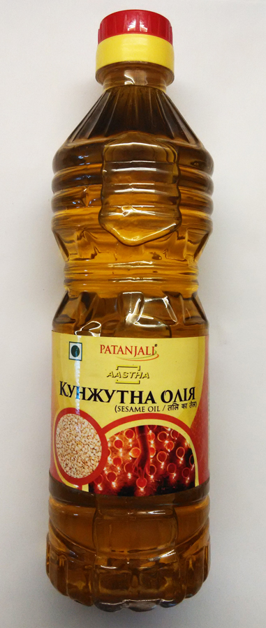 Пищевое кунжутное масло Patanlali