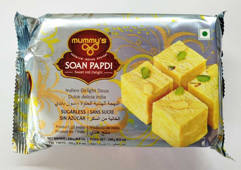 Soan Papdi без цукру 
